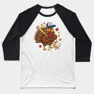Baseball Turkey Sixty-Seven Mashup Baseball T-Shirt