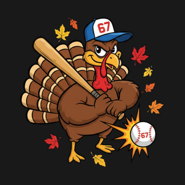 Baseball Turkey Sixty-Seven Mashup by ArtistTee ⭐⭐⭐⭐⭐