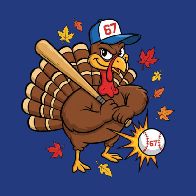 Baseball Turkey Sixty-Seven Mashup by ArtistTee ⭐⭐⭐⭐⭐