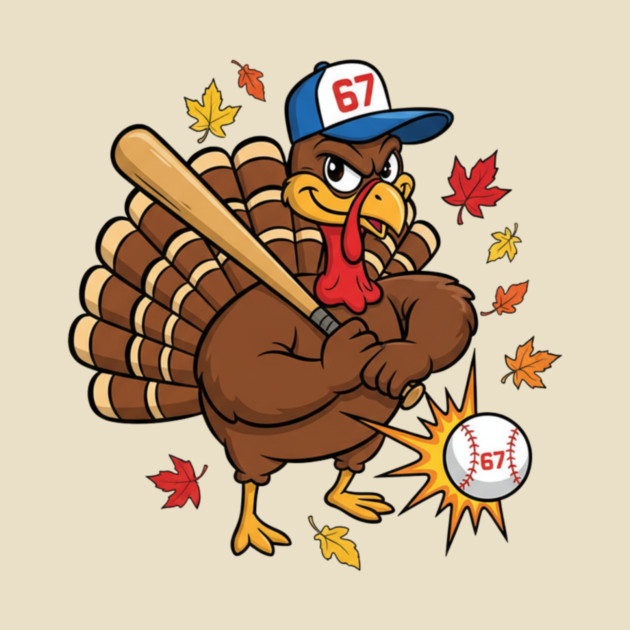 Baseball Turkey Sixty-Seven Mashup by ArtistTee ⭐⭐⭐⭐⭐
