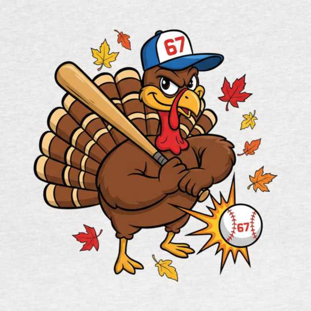 Baseball Turkey Sixty-Seven Mashup by ArtistTee ⭐⭐⭐⭐⭐