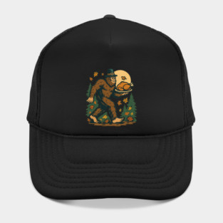 Sasquatch Pilgrim Holiday Dinner Hat