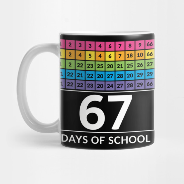 67 Classroom Countdown Number Chart by ArtistTee ⭐⭐⭐⭐⭐