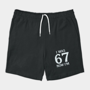 Turning Seven Funny Age Upgrade Shorts