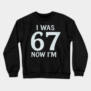Turning Seven Funny Age Upgrade Crewneck Sweatshirt