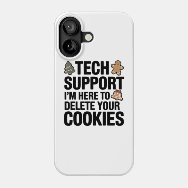 christmas-humor Phone Case by Creatifly Graphic Tees