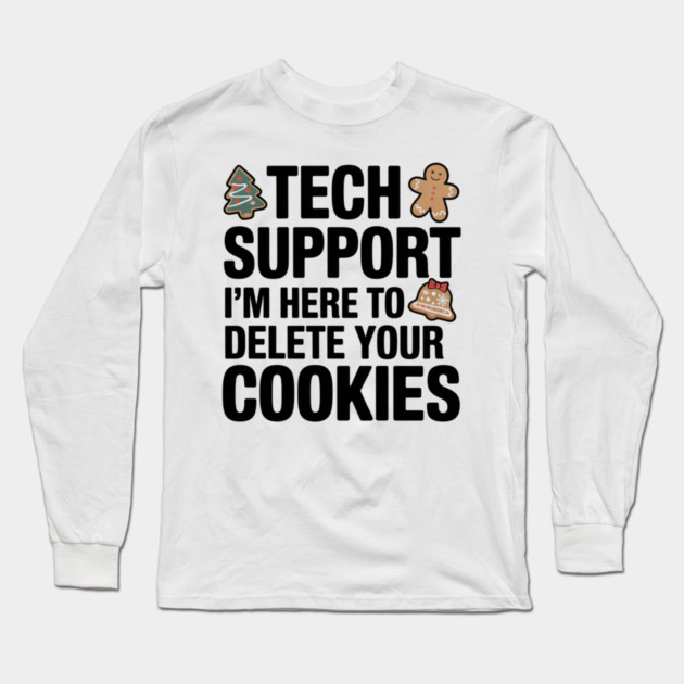 christmas-humor Long Sleeve T-Shirt by Creatifly Graphic Tees