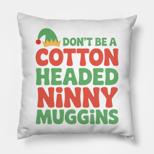 christmas-humor Pillow by Creatifly Graphic Tees