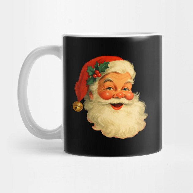 Vintage Retro Santa Claus Christmas by Creatifly Graphic Tees