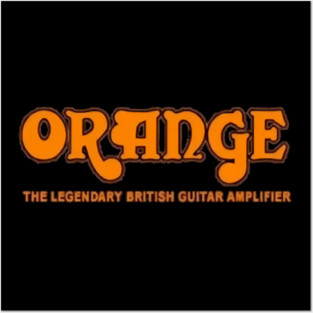 Orange Amplification Posters and Art