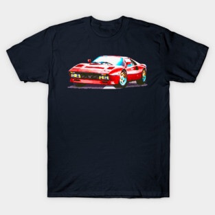 RED SPORTS CAR PIXEL T-Shirt