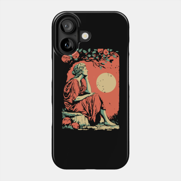 Roman Goddess of the Harvest Grove - Vintage Mythology Art Phone Case by TuncGK