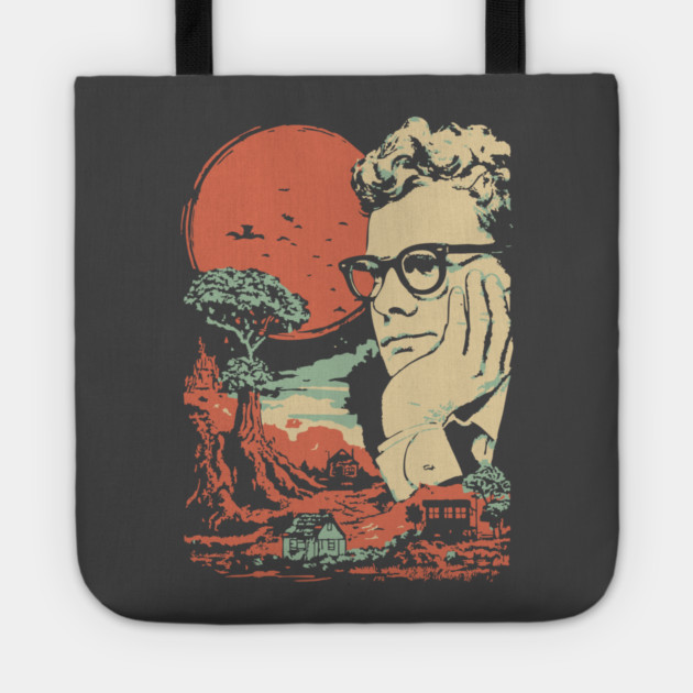 The Anxious Mind - Surreal Portrait of an Intellectual Tote by TuncGK