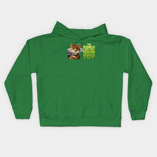 The Christmas Toy: Rugby and Mew Kids Hoodie by 51Deesigns