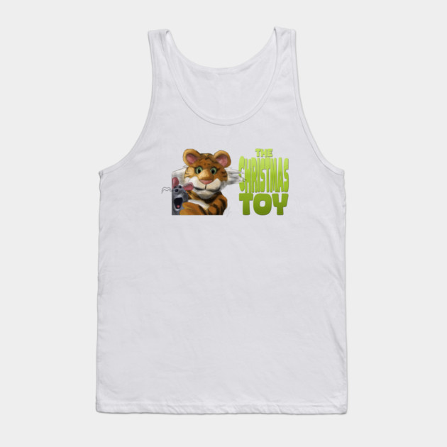 The Christmas Toy: Rugby and Mew Tank Top by 51Deesigns