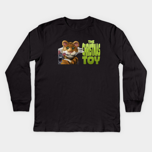 The Christmas Toy: Rugby and Mew Kids Long Sleeve T-Shirt by 51Deesigns