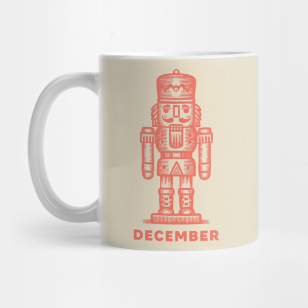 Vintage December Nutcracker - Retro Christmas Toy Soldier by TuncGK