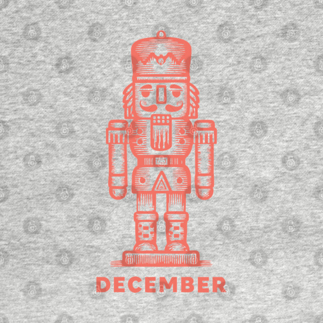 Vintage December Nutcracker - Retro Christmas Toy Soldier by TuncGK