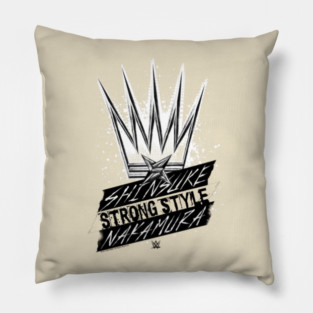 Shinsuke Nakamura Strong Style Spray Pillow