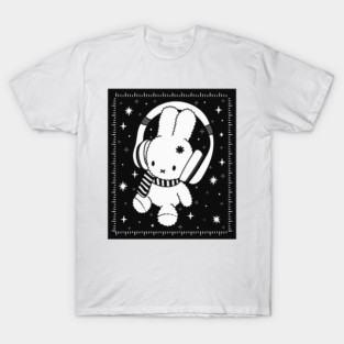 Miffy's Headphone Hype, Get Ready to Groove (Midnight Ver.) T-Shirt