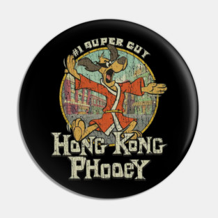 Hong Kong Phooey 1974 Pin
