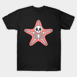 Starfish Cute Skeleton T-Shirt