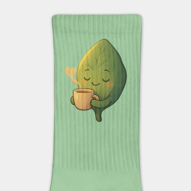 Cozy Spinach Shirt | Garden Therapy Collection by Leaf & Lee – Cute Plantcore Self Care Tee for Calm Energy & Mindful Living by Anne Lee