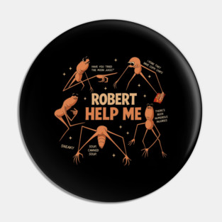 Marcus The Worm - Robert Help Marcus The Worm Pin