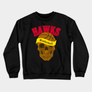 Ball Skull Hawks Crewneck Sweatshirt