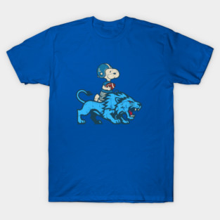 Detroit lions-snoopy tshirt T-Shirt