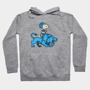 Detroit lions-snoopy tshirt Hoodie