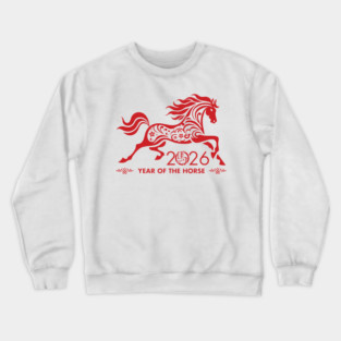 Chinese New year of the Horse 2026 Crewneck Sweatshirt