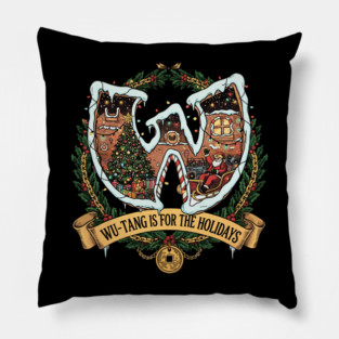 Wutang Clan Christmas Holiday Pillow