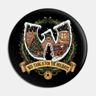 Wutang Clan Christmas Holiday Pin