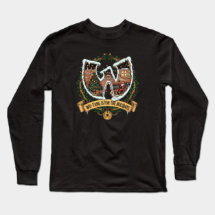 Wutang Clan Christmas Holiday Long Sleeve T-Shirt