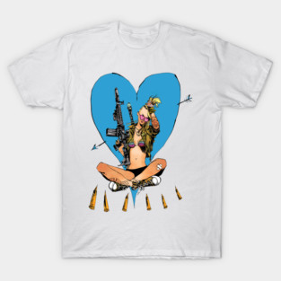 Girl Love Art - Jim Mahfood T-Shirt