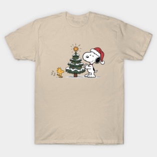 Charlie Brown and Snoopy Christmas T-Shirt