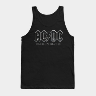 AC/DC Back in Black Australia PWR UP Tour 2025 Tank Top