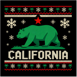 California Republic Bear State Posters and Art