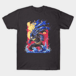 Dynamic Batman Splash Art T-Shirt