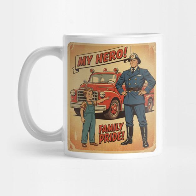 "My Dad’s a Firefighter — My Hero in Every Alarm!" by  Shift Happens: Gear for the Ones Who Keep It Moving