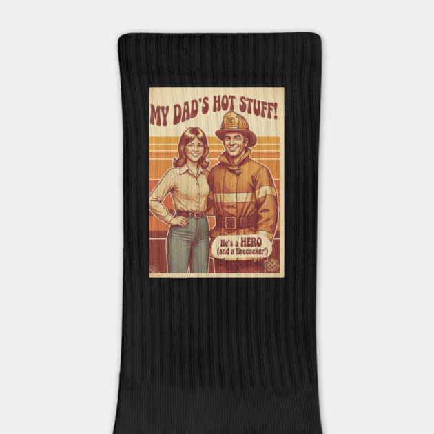 Proud Daughter of a Firefighter | Retro 70s Funny Family Design by  Shift Happens: Gear for the Ones Who Keep It Moving