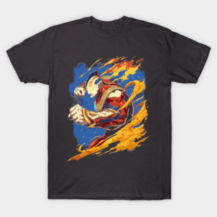 Ultraman Dynamic Power Punch Art T-Shirt
