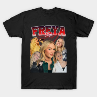 Freya Skye Retro Style T-Shirt T-Shirt