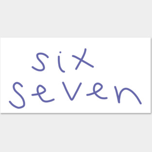Six Seven Memes 67 Posters and Art