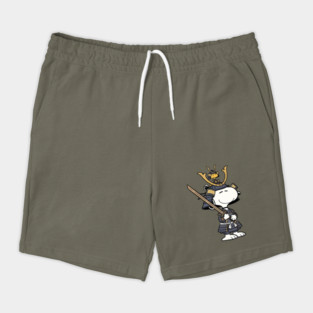 Samurai Snoopy and Woodstock Shorts