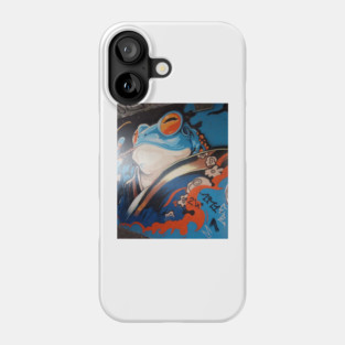 POP ART JAPANESE FROG GRAFFITI DESIGN Phone Case
