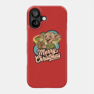 Harry Potter Dobby Merry Christmas Gift Phone Case