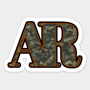 AR Camo Sticker
