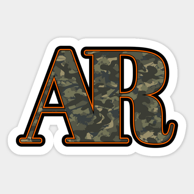 AR Camo Sticker by rt-shirts